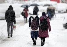 2 ilde eğitime kar tatili! Okullar tatil edildi