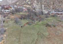 Heyelan sonrası k&ouml;y tedirgin: B&ouml;lge tahliye edilebilir!