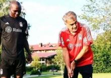 Aboubakar'dan Şenol G&uuml;neş'e teşekk&uuml;r! Paylaştığı kare g&uuml;ndem oldu