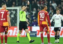 Galatasaray'dan Beşiktaş'a karşı ilgin&ccedil; kırmızı kart istatistiği!