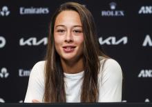 Milli tenis&ccedil;i Zeynep S&ouml;nmez ABD'li rakibini mağlup edip bir &uuml;st tura &ccedil;ıktı