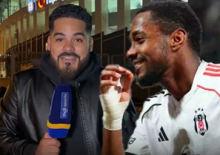 Panama'dan kalktı izlemeye geldi! Gol&uuml;yle sevince boğuldu