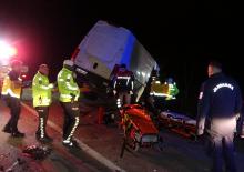 Edirne'de feci kaza: 2 &ouml;l&uuml;, 1 yaralı!