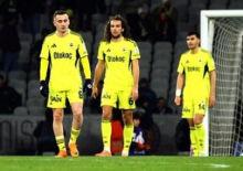 Fenerbah&ccedil;e'den k&ouml;t&uuml; istatistik!