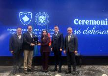 Hisarcıklıoğlu'na Kosova Cumhurbaşkanlığı madalyası