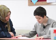 Otizmli Sevban azmiyle 1 yılda Kur'an-ı Kerim okumayı &ouml;ğrendi