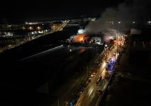 Ankara'da fabrikada yangın