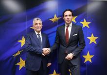 Bakan Bolat, Avrupa Komisyon İklim Komiseri Hoekstra ile bir araya geldi