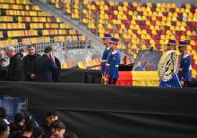 Mircea Lucescu, son yolculuğuna uğurlanıyor