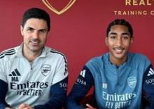 4 ay &ouml;nce Arsenal tarihine ge&ccedil;mişti! 'Bebek Saliba' ile &ouml;n s&ouml;zleşme