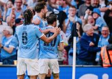 Manchester City s&uuml;rprize izin vermedi! Finale y&uuml;kseldi