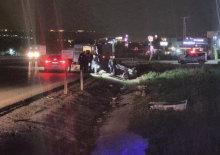 Ankara'da feci kaza: 1 &ouml;l&uuml;, 2 yaralı