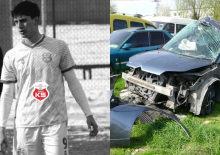 Feci kazada gen&ccedil; futbolcu hayatını kaybetti