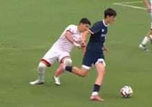 Herkes babasına benzetti! Efsane futbolcunun oğlundan muhteşem gol