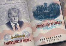 Pasaportlara Trump'ın portresi basılacak