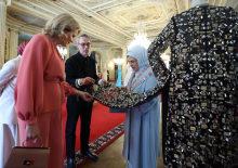 Emine Erdoğan, Bel&ccedil;ika Krali&ccedil;esi Mathilde'yle bir araya geldi
