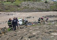 Erzincan'da korkun&ccedil; kaza: 2 &ouml;l&uuml;, 1 ağır yaralı!