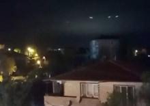 Sakarya&rsquo;da g&ouml;ky&uuml;z&uuml;nde beliren ışıklar şaşkınlık yarattı