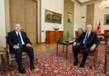 TBMM Başkanı Kurtulmuş, Emniyet Genel M&uuml;d&uuml;r&uuml; Fidan'ı kabul etti