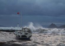 Bodrum&rsquo;da feribot seferleri iptal edildi