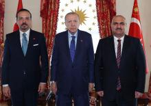Cumhurbaşkanı Erdoğan, Kerk&uuml;k Valisi'ni kabul etti