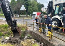 Ordu'da sağanak etkili oldu