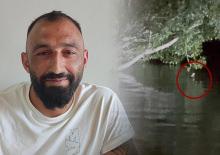 Sivas'ta fıkra gibi olay! Balık ağaca &ccedil;ıkmaya &ccedil;alıştı  