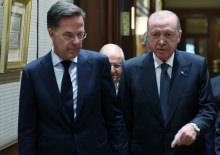 Cumhurbaşkanı Erdoğan, NATO Genel Sekreteri Rutte'yi kabul etti