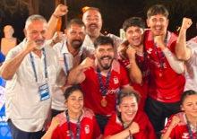 Yenilgisiz şampiyon! İtalya'da tarihimizde bir ilki başardık 