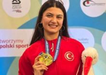 Milli sporcudan Avrupa'da altın madalya!
