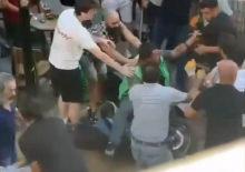 Kadık&ouml;y&rsquo;de kuryeye meydan dayağı: Sokak ortasında tekme yumruk saldırdılar!