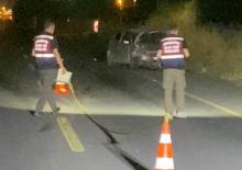 Otomobilin &ccedil;arptığı kadın hayatını kaybetti