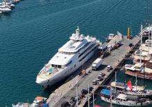 Suudi milyarder Fethiye'de milyonlar akıttı: Mega yatına 100 ton akaryakıt aldı!