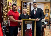 Taha Akg&uuml;l'den Devlet Bah&ccedil;eli'ye ziyaret!