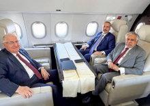 Bakan Fidan ve G&uuml;ler, Bişkek'te