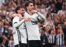 Vlahovic'ten Orkun K&ouml;k&ccedil;&uuml;'ye &ouml;vg&uuml; yağmuru! 'Bana gol&uuml; hediye etti'