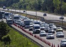 TEM Otoyolu'nda İstanbul y&ouml;n&uuml; yeniden trafiğe a&ccedil;ılıyor! Tarih belli oldu