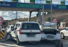 Kuzey Marmara Otoyolu'nda zincirleme kaza: 2 yaralı