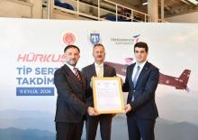 T&uuml;rk havacılığında bir ilk! H&Uuml;RKUŞ-II&rsquo;ye Asker&icirc; Tip Sertifikası verildi...