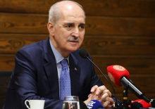Kurtulmuş, Konya'da 'Filistin' dayanışmasına kayıtsız kalmadı