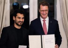İlkay G&uuml;ndoğan&rsquo;a Almanya&rsquo;dan b&uuml;y&uuml;k onur!