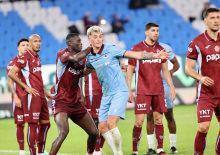 Trabzonspor tek golle kaybetti