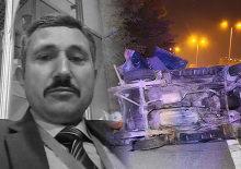 Takla atan ara&ccedil;tan sağ &ccedil;ıktı! Hasara bakarken TIR &ccedil;arptı 