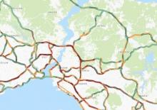 Yağmur bastırdı, yollar fel&ccedil; oldu: İstanbul&rsquo;da trafik y&uuml;zde 90'a dayandı!
