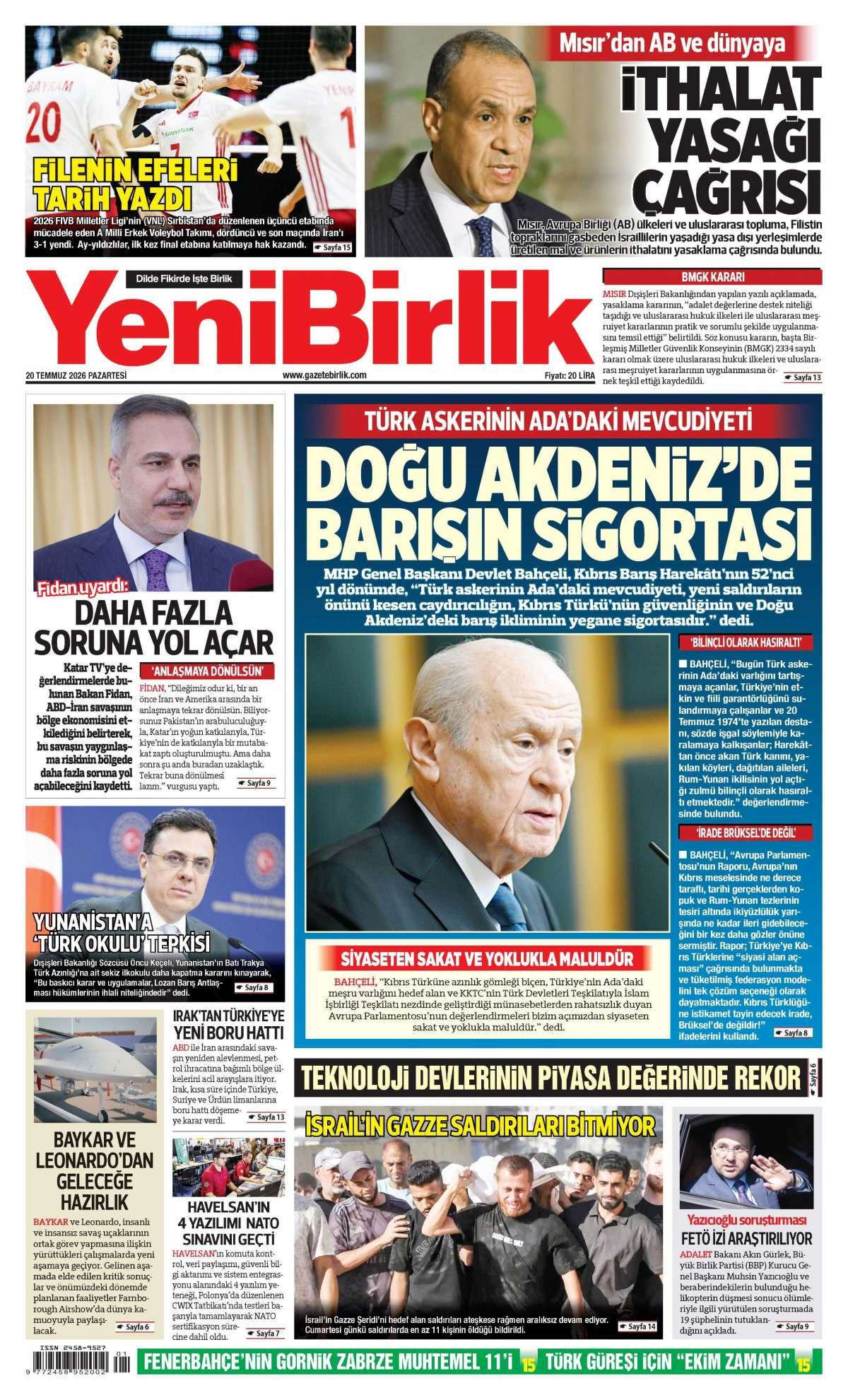 Yeni Birlik
